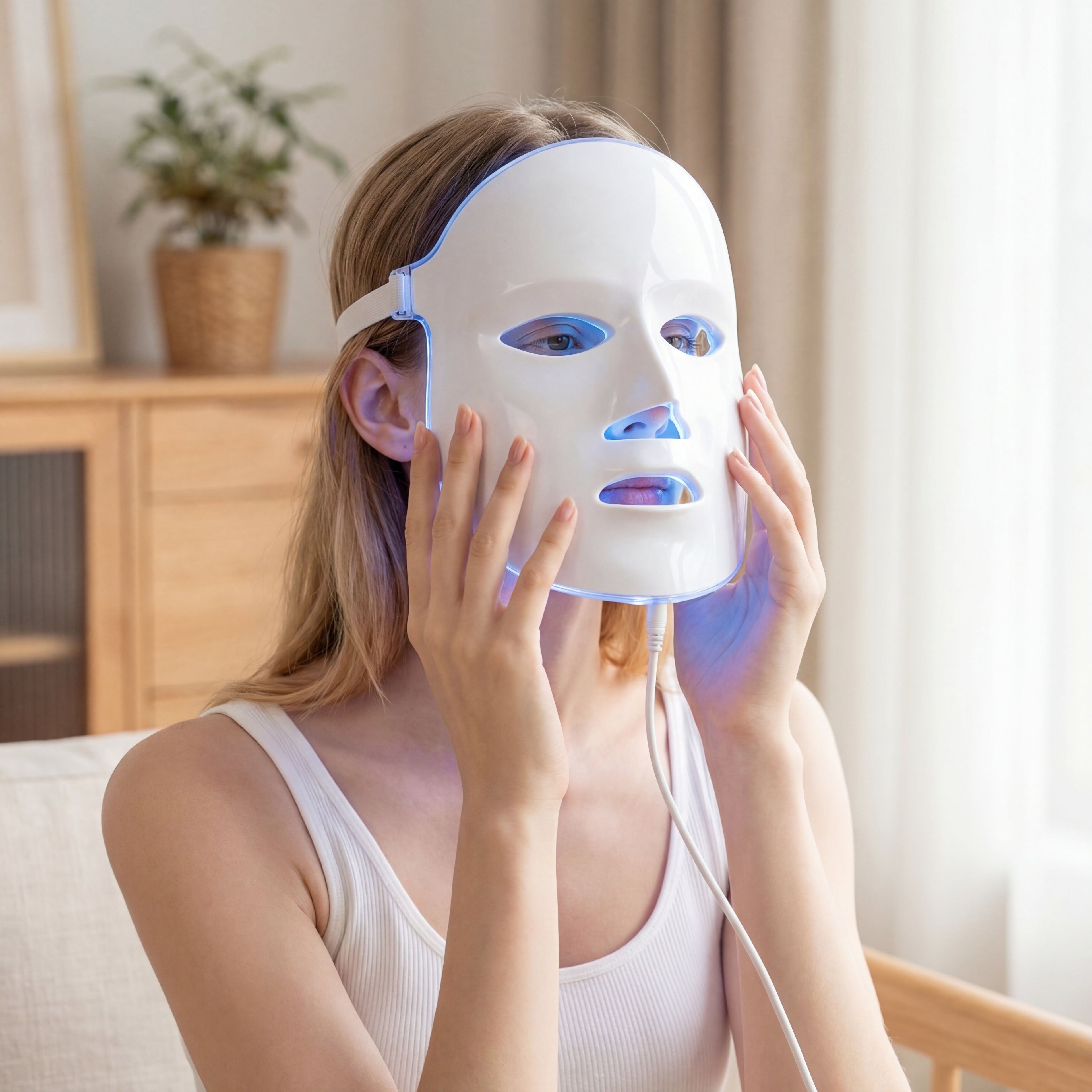 Mascarilla LED de terapia